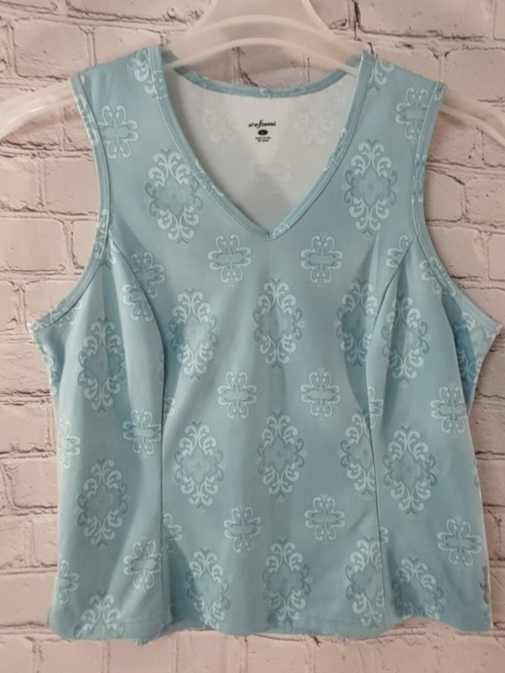 Large Rear Pocket Blue top